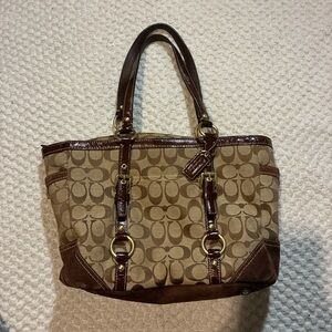 Vintage Coach Signature Brown bag